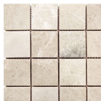 Мозаїка з мармуру Матова МКР-3СН (47x47) Victoria Beige МВ