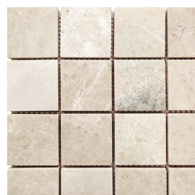 Мозаїка з мармуру Матова МКР-3СН (47x47) Victoria Beige МВ