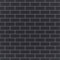 Мозаїка керамічна Kotto Ceramica BRICK B 6022 Grafit Black 300x300х9 (48х124) 0,075 м2