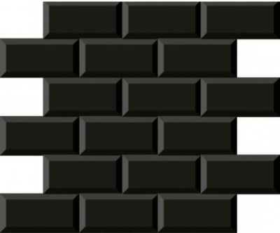 Мозаика Dune 187843 Mosaico Minimetro Negro 29.1*29.6 черная керамическая глянцевая