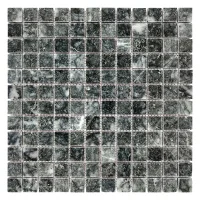 Мозаика из мрамора Полированная МКР-2П (23x23) Black
