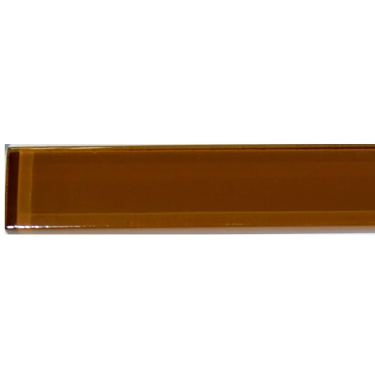 Фриз стеклянный Kotto Ceramica GF 4514 brown white  25 х 450 х 8