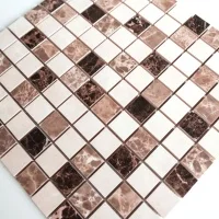 Мозаїка керамічна Kotto Ceramica СМ 3024 C3 brown/beige/white 300 х 300 х 9 ( 25 х 25 )