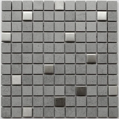Мозаїка керамічна Kotto Ceramica СМ 3026 C2 grey/metal mat 300 х 300 х 8 ( 25 х 25 )