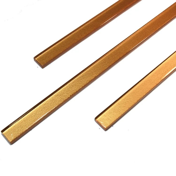 Фриз стеклянный Kotto Ceramica GF 9006 bronze  25 х 900 х 8