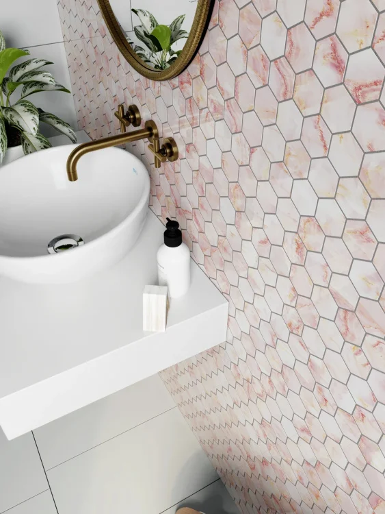 Мозаика керамическая Kotto Ceramica HEXAGON HP 6014  295 х 295 х 9