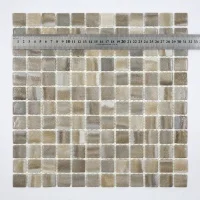 Мозаїка скляна REVOLUT LIGHT BEIGE AquaMo