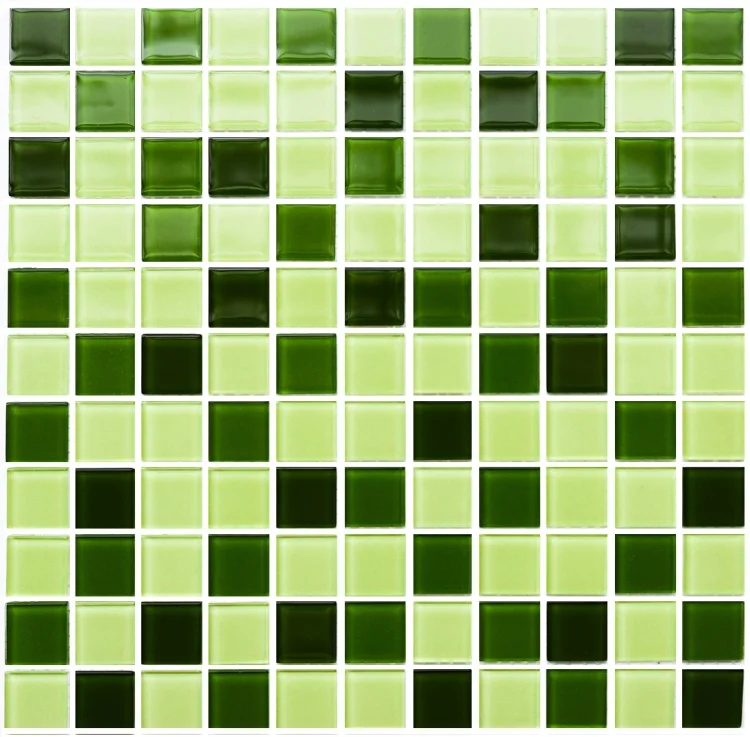 Мозаика керамическая Kotto Ceramica GM 4029 C3 green d/green m/green w  300 х 300 х 4   ( 25 х 25 )