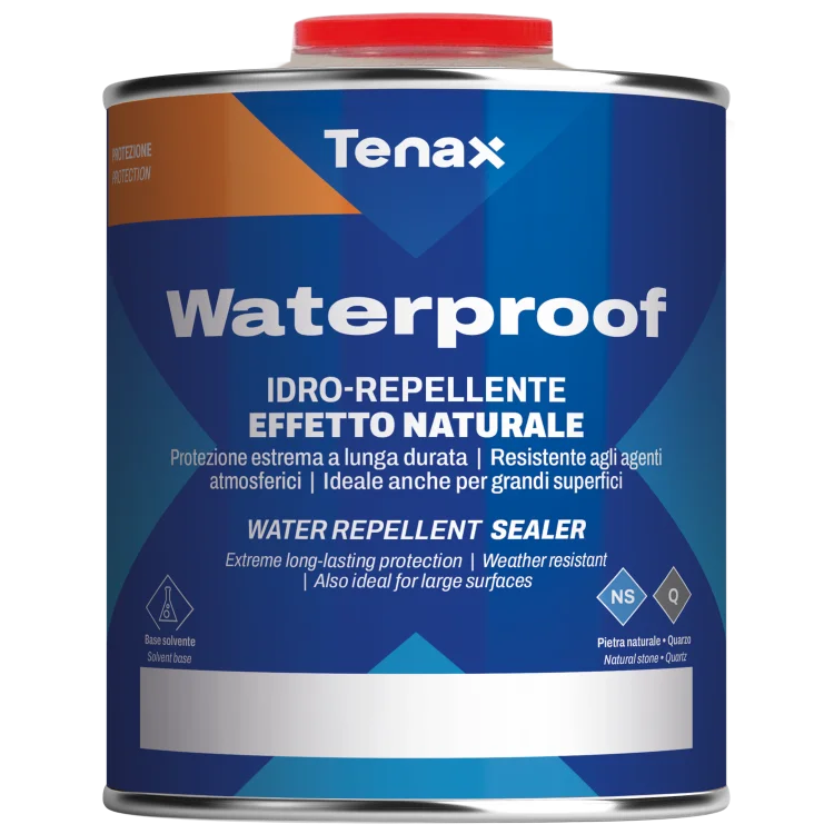 Пропитка защитная Tenax Waterproof 1 л водо масло грязеотталкивающая импрегнант для камня и кварца