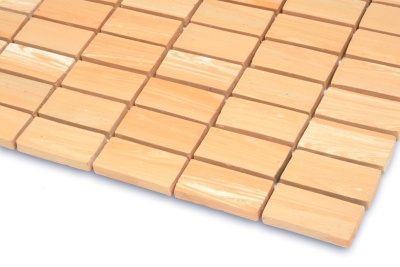 Мозаика из керамогранита Kotto Ceramica MI7 23460111C Dorato 300 x 300 х 7 (прямоугольник 23 x 46)