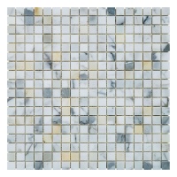 Мозаика Mozaico de Lux C-MOS Calacatta Gold Pol