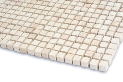 Мозаика из керамогранита Kotto Ceramica MI7 10100604C  Beige 300 x 300 х 10  ( кубик 10 x 10 )