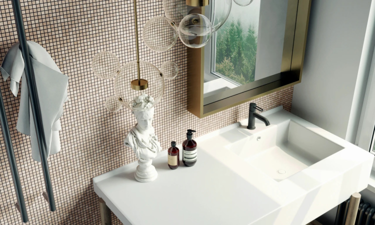 Мозаика из керамогранита Kotto Ceramica MI7 10100604C  Beige 300 x 300 х 10  ( кубик 10 x 10 )