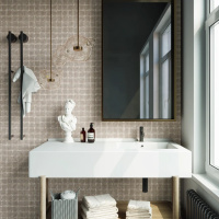Мозаика из керамогранита Kotto Ceramica MI7 10100604C  Beige 300 x 300 х 10  ( кубик 10 x 10 )