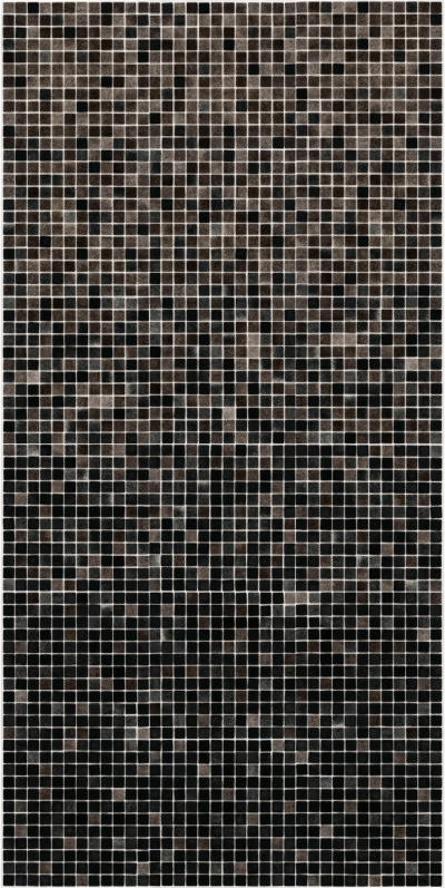 Мозаїка скляна АкваМо MX25-2-09-16G-16BG сіро-коричнева розтяжка градієнт 1912x317x4 мм в спа баню сауну хамам