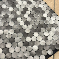 Мозаїка Dune 187662 Essential 31.5*29 сіра скляна