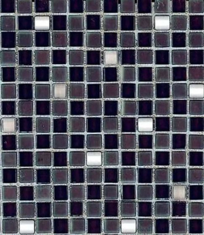 Мозаика Dune Eclipse 30*30 серая черная