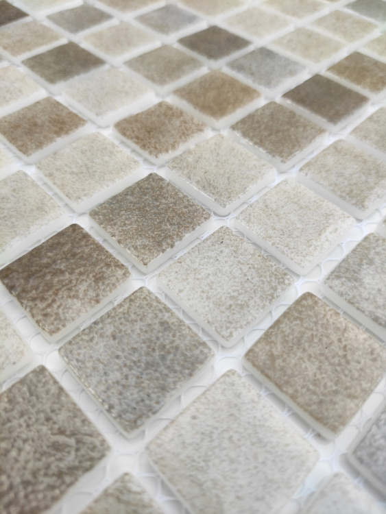 Мозаїка скляна АкваМо Limited Edition 46 на сітці