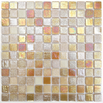 Мозаїка скляна АкваМо Limited Edition 47 на сітці