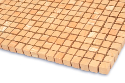 Мозаика из керамогранита Kotto Ceramica MI7 10100611C Dorato 300 x 300 х 10   ( кубик 10 x 10 )