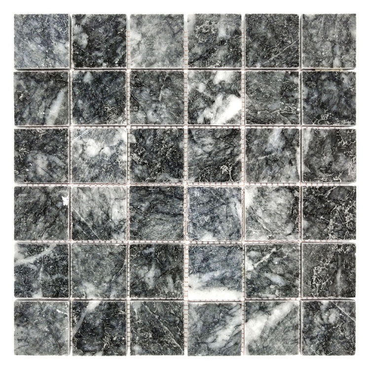 Мозаика из мрамора Полированная МКР-3П (47x47) Black
