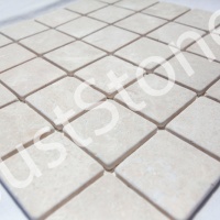 Мозаїка з мармуру Матова МКР-3СВ (47x47) Victoria Beige