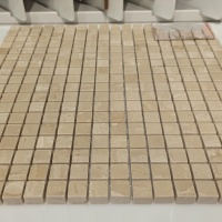 Мозаика Mozaico de Lux Stone C-MOS Travertine Luana Pol