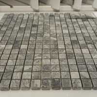 Мозаика Mozaico de Lux Stone C-MOS MUGWORT GREEN