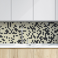 Мозаика стеклянная Kotto Ceramica GMP 0825002 С2 print 2/black mat   300 x 300 х 8   ( 25 х 25 )