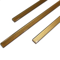Фриз скляний Kotto Ceramica GF 4507 brown silver 25 х 450 х 8