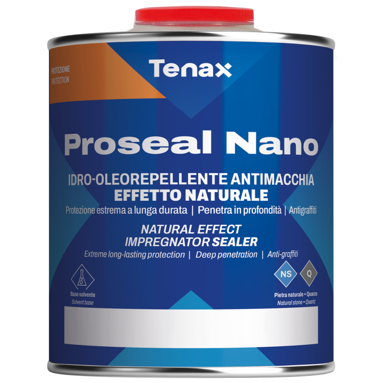 Пропитка защитная Tenax Proseal Nano 1 л водо масло грязеотталкивающая для натурального и искусственного камня