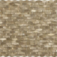 Мозаика Dune Halley Gold 28.4*30 золотая металлическая