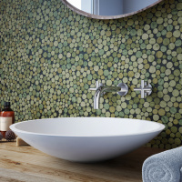 Мозаїка з керамограніту Kotto Ceramica MI7 14300703C Terra Verde 300 x 300 х 10 (коло d 14-30)