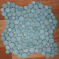 Мозаїка з керамограніту Kotto Ceramica MI7 14300703C Terra Verde 300 x 300 х 10 (коло d 14-30)