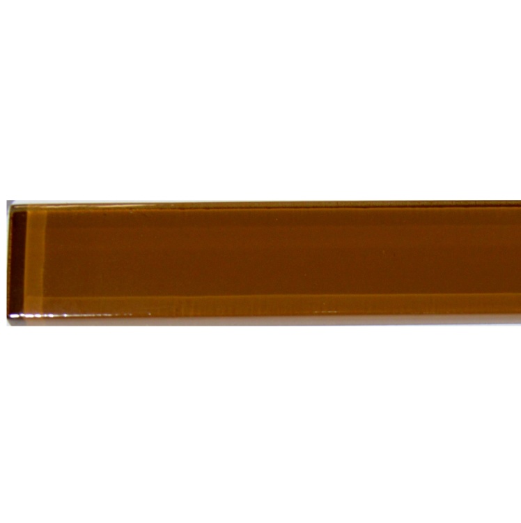 Фриз скляний Kotto Ceramica GF 4514 brown white 25 х 450 х 8