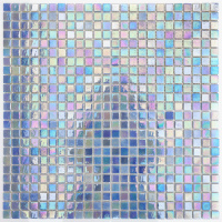 Мозаїка скляна АкваМо Limited Edition 53 на сітці