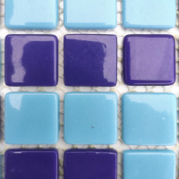 Мозаика стеклянная АкваМо Limited Edition 54 на сетке