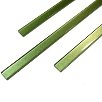 Фриз скляний Kotto Ceramica GF 451526 green silver 15 х 450 х 8