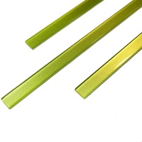 Фриз скляний Kotto Ceramica GF 451527 lime silver 15 х 450 х 8
