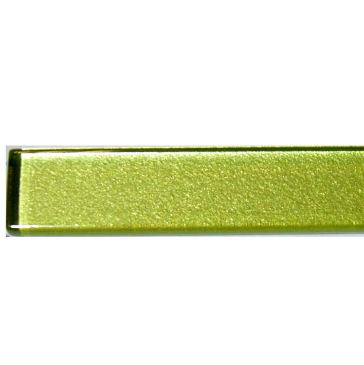 Фриз скляний Kotto Ceramica GF 451527 lime silver 15 х 450 х 8