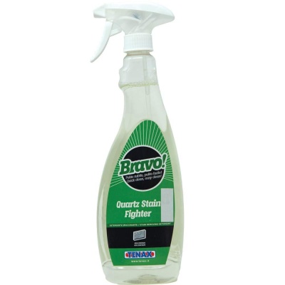 Очищувач для штучного каменю Bravo Quartz Stain Fighter (лужний) (0,75 л) TENAX