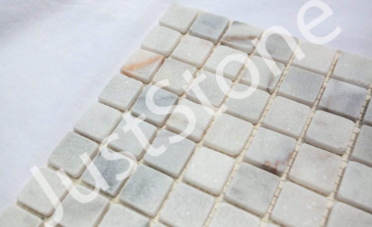 Мозаїка з мармуру Матова МКР-2СВ (23x23) White Mix