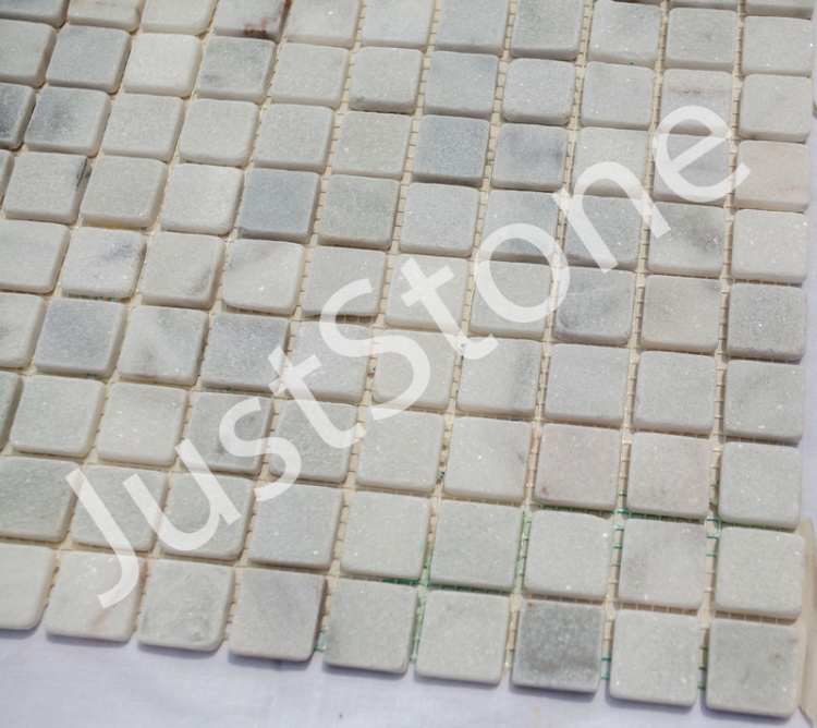 Мозаїка з мармуру Матова МКР-2СВ (23x23) White Mix