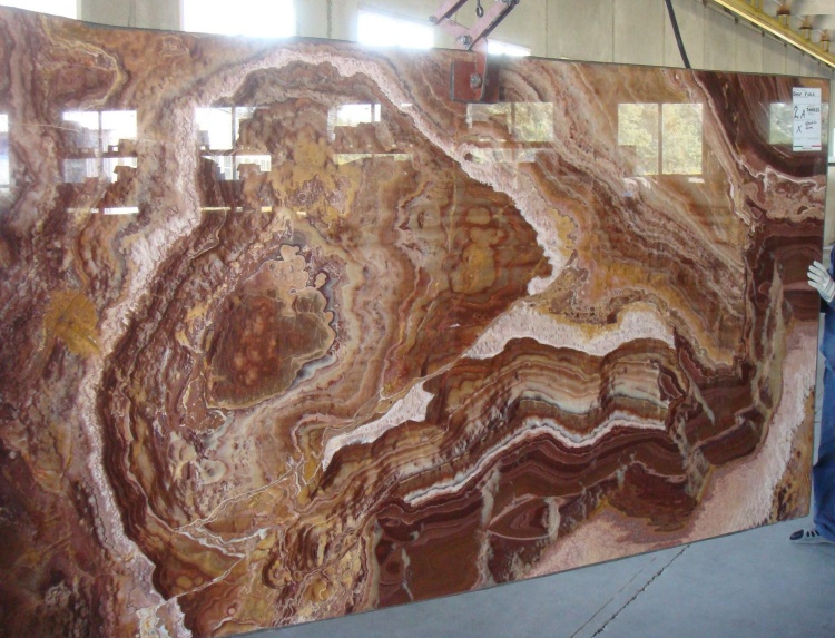 ONYX VIOLA Слэб оникса (сляб) 18мм