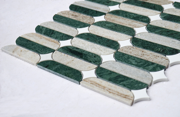 Мозаика мраморная CL-MOS CCLAYRK25004 Mozaico de Lux