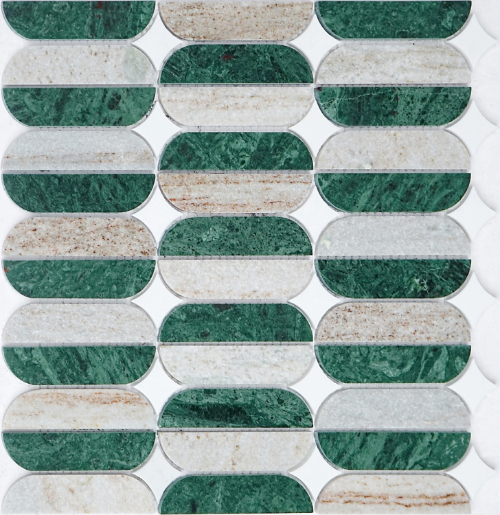 Мозаика мраморная CL-MOS CCLAYRK25004 Mozaico de Lux