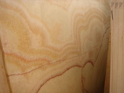 ONYX Yellow & Red, Слеб онікса (сляб) 20мм