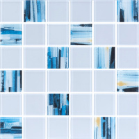 Мозаїка скляна Kotto Ceramica GMP 0848032 С2 print 36/ral 7047 300 x 300 х 8 ( 48 х 48 )