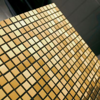 Мозаика Dune 185686 Metalic Gold 30.1*30.1 золотистая