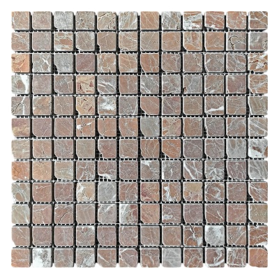 Мозаика из мрамора Матовая МКР-2СВА (23x23) Terracotta Mix